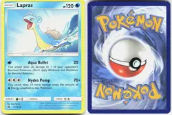 Lapras 21/70 Uncommon Dragon Majesty Pokemon LP - Image 3