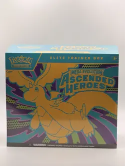Pokemon TCG Mega Evolution Ascended Heroes Elite Trainer Box English Dragonite - Image 1