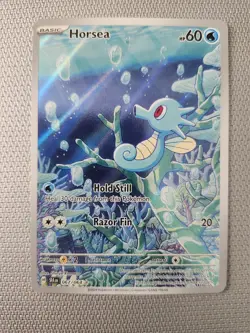 Pokemon TCG Horsea 067/064 Shrouded Fable Illustration Rare NM - Image 1