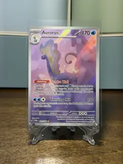 Pokemon TCG Aurorus 092/088 Full Art Illustration Rare Holo Perfect Order - Image 1