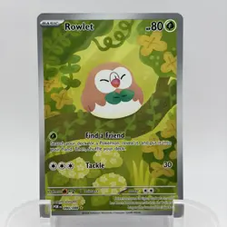 Pokemon Rowlet 090/088 Perfect Order Illustration Rare LP ENGLISH - Image 1