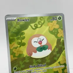 Pokemon Rowlet 090/088 Perfect Order Illustration Rare LP ENGLISH - Image 2