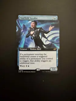 Starfield Vocalist Edge of Eternities Extended Art Rare - Image 1