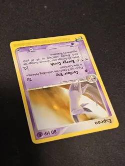 Pokemon TCG Espeon 16 Sandstorm EX Vintage Mint Near Mint (non-holo) - Image 3