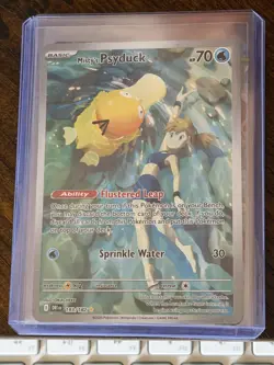 Misty's Psyduck Illustration Rare SV10: Destined Rivals 193/182 Pokemon TCG - Image 1