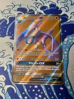 Pokemon 2019 TCG Aerodactyl GX Full Art 224/236 Unified Minds Ultra Rare Holo ✨ - Image 1