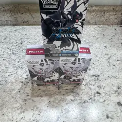 Pokemon TCG Scarlet & Violet Black Bolt/White Flare Booster Bundle Box Lot (3) - Image 2