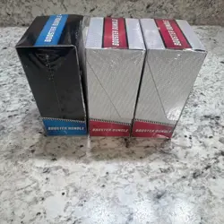 Pokemon TCG Scarlet & Violet Black Bolt/White Flare Booster Bundle Box Lot (3) - Image 3