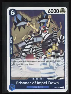 The Time of Battle #OP16-042 Prisoner of Impel Down - Image 1