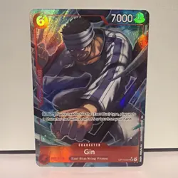 Gin (Alternate Art) OP15-007 SR Foil Adventure on Kami's Island One Piece TCG NM - Image 1