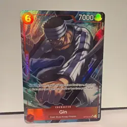 Gin (Alternate Art) OP15-007 SR Foil Adventure on Kami's Island One Piece TCG NM - Image 2