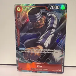 Gin (Alternate Art) OP15-007 SR Foil Adventure on Kami's Island One Piece TCG NM - Image 3