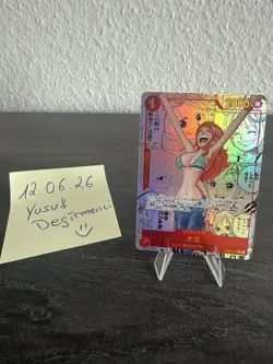 One Piece TCG Nami Manga Rare OP01-016 PRB01 - Japanisch - Image 3
