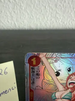 One Piece TCG Nami Manga Rare OP01-016 PRB01 - Japanisch - Image 5