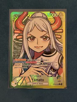Yamato Alternate Art Leader OP06-022 Wings of the Captain Foil English 5000 - Image 1