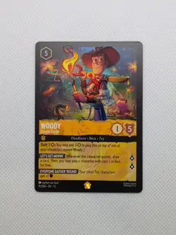 Disney Lorcana Woody Jungle Guide Wilds Unknown Legendary 15/204 Non Foil - Image 1