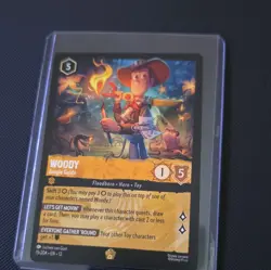 Ravensburger Disney Lorcana Woody - Jungle Guide 15/204 Amber Super Rare EN FOIL - Image 1