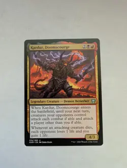 Kardur, Doomscourge Kaldheim Regular MTG NM - Image 1