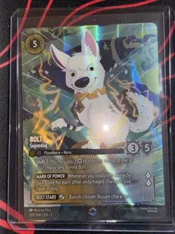 Disney Lorcana Bolt Superdog (Enchanted) 207/204 Holofoil - Archazia’s Island - Image 1