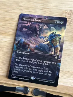 Magic: The Gathering FOIL Phyrexian Arena Borderless - Foundations 322 MTG - Image 3