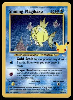 SHINING MAGIKARP [HOLO] - 66/64 - CELEBRATIONS CLASSIC COLLECTION 25TH - NM - Image 1