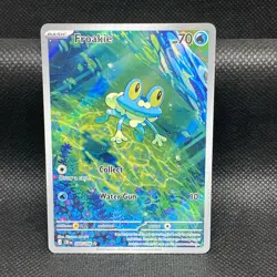 Pokemon TCG Froakie 088/086 Me04: Chaos Rising Illustration Rare NM Pack Fresh - Image 1