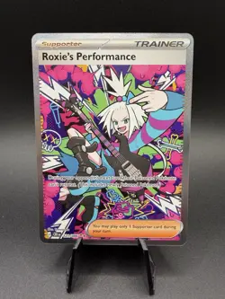 Roxie's Performance 121/086 Special Illustration Rare Chaos Rising Pokemon NM - Image 1