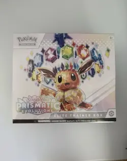 Pokemon Prismatic Evolutions ETB Elite Trainer Box Brand New Factory Sealed - Image 1