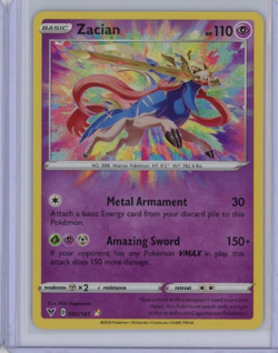 [NM] Zacian Amazing Rare English Vivid Voltage 082/185 Pokemon - Image 1