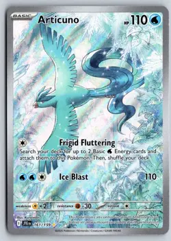 Articuno 161/159 Illustration Rare Journey Together Pokemon Holo Near Mint - Image 1