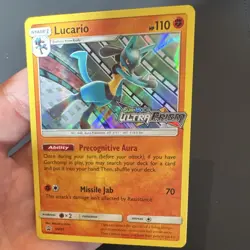 The Pokemon Company Lucario SM95 Prerelease Promo Holo English Stage 1 110 HP - Image 2