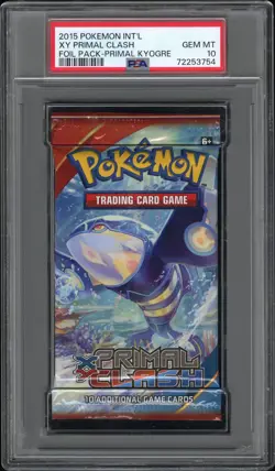 2015 Pokemon XY Primal Clash Primal Kyogre Art PSA 10 GEM MINT - Image 1