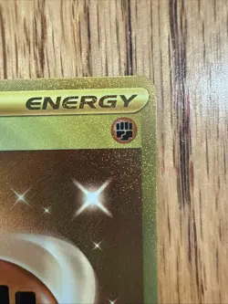 Basic Fighting Energy Gold Pokemon Scarlet & Violet Base 258/198 - Image 2