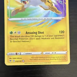 The Pokemon Company Raikou 050/185 Amazing Rare Holo Vivid Voltage English 2020 - Image 3