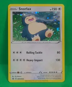 Snorlax SWSH032 Holo Promo Sword & Shield Promo Pokemon Holo - Image 2