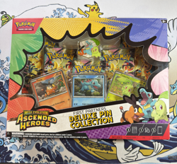 Pokemon TCG Ascended Heroes First Partners Deluxe Pin Collection Factory Sealed - Image 1