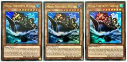 3 x LED9-EN016 Mega Fortress Whale - Ultra Rare 1st Edition Near Mint YuGiOh - Image 1