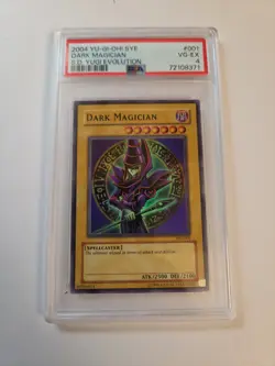 2004 SYE YU-GI-OH! STARTER DECK YUGI EVOLUTION #001 DARK MAGICIAN PSA 4 - Image 1
