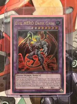 ‘Evil Hero Dark Gaia’ Stp6-en004 Ultra Rare Speed Duel Tournament Pack 6 - Image 1