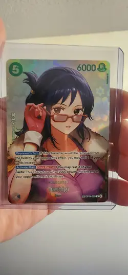 One Piece Card Game Tashigi SP OP14-029 Foil Alternate Art English 6000/5 - Image 1
