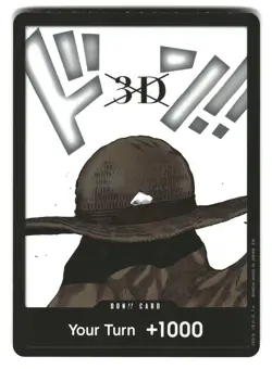DON!! Card (3D) (Double Pack Set Vol. 8) Legacy of the Master One Piece Foil NM - Image 1