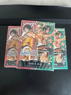 ONE PIECE TCG: (ST-30) Starter Deck EX: Luffy & Ace BRICK ONLY SEALED! - Image 1