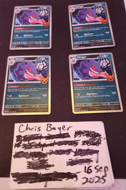 Pokemon TCG Gengar (Cosmos Holo) #057/091 Trick or Trade 2024, Pack Fresh - Image 1