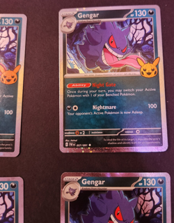 Pokemon TCG Gengar (Cosmos Holo) #057/091 Trick or Trade 2024, Pack Fresh - Image 5