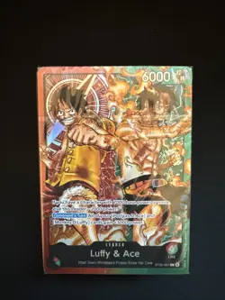 ONE PIECE TCG: (ST-30) Starter Deck EX: Luffy & Ace BRICK ONLY Sealed - Image 1