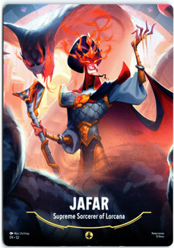 Jafar - Supreme Sorcerer of Lorcana Illumineer's Quest Palace Heist Jumbo 3.5x5 - Image 1