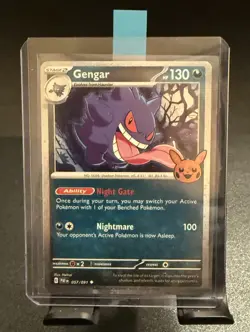 Pokemon- Gengar (Cosmos Holo) 057/091 Trick or Trade- NM - Image 5