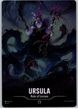 Ursula Ruler of Lorcana Disney Illumineer's Quest Deep Trouble Jumbo Foil 3.5x5 - Image 1