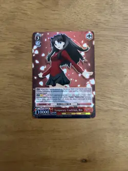 Weiss Schwarz Fate/Stay Night Heavens Feel Rin SR Holo English - Image 1