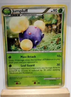 Jumpluff 6/123 Holo HeartGold HGSS Pokemon Card - Image 1
